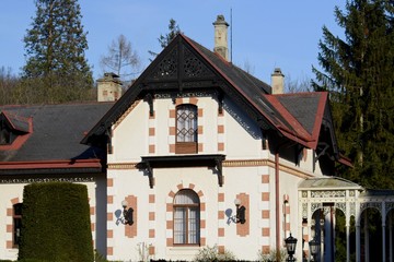 Palace and Park Ensemble Villa Hermes in Vienna. Emperor Franz Joseph I presented the palace to his wife, Empress Elizabeth. 