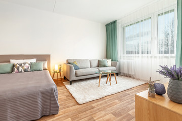 Interior photo shoot in a modern apartment.