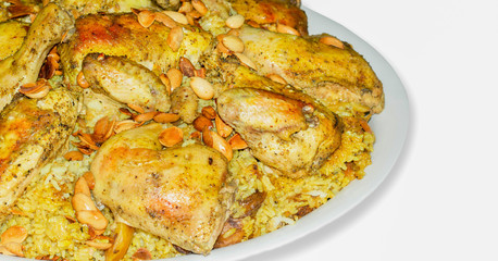 Chicken Kabsa rice - Homemade Arabian biryani  - Image