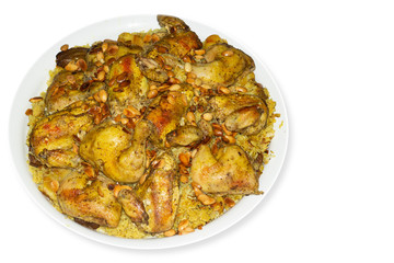 Chicken Kabsa rice - Homemade Arabian biryani  - Image