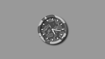 stylish 3d wall clock icon,army design 3d wall clock,clock icon