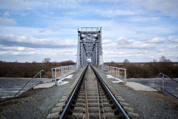 Railway and bridge
