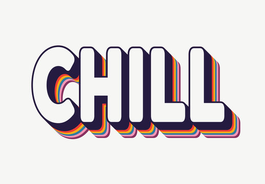 Rainbow Text Effect