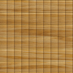 Wood decorative carved  tiles, 3d illustration