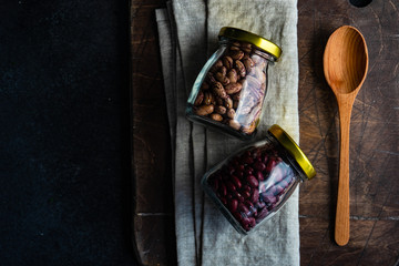 Organic food concept