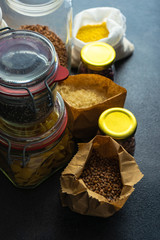 COVID-19 food concept