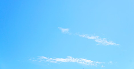 blue sky with clouds