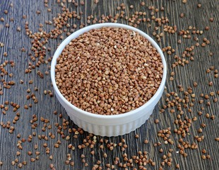buckwheat in a bowl