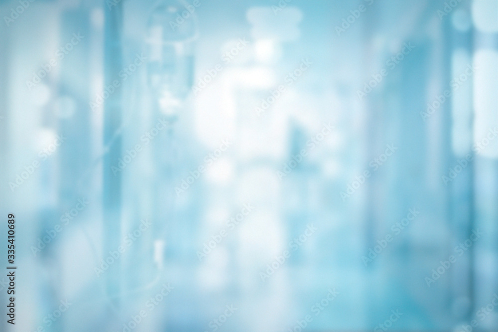 Canvas Prints abstract blurred corridor background