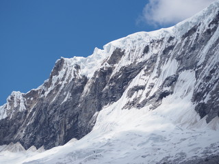 Obraz premium Nevado Huandoy, Peru