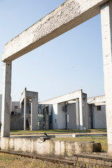 Zerfallene Architektur