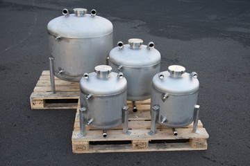 Edelstahl Beh&auml;lter, Edelstahl Idustriekomponenten