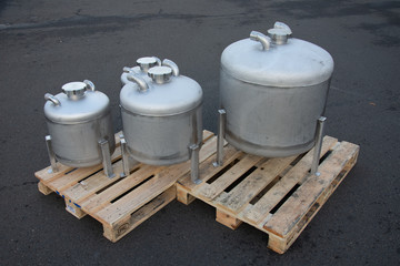 Edelstahl Beh&auml;lter, Edelstahl Idustriekomponenten