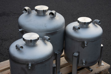 Edelstahl Beh&auml;lter, Edelstahl Idustriekomponenten, Anlagenbau