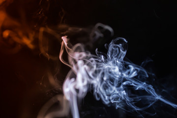 Abstract cigarette smoke background, smoke texture