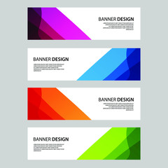 Vector Abstract banner web template