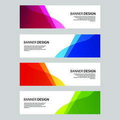Vector Abstract banner web template