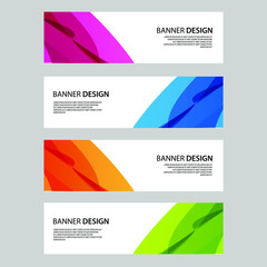 Vector Abstract banner web template