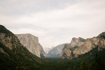 Obraz premium yosemite mountains california