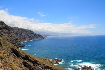 View to west over the Playa de la Arena