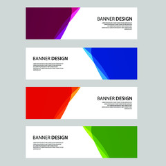 Vector Abstract banner web template