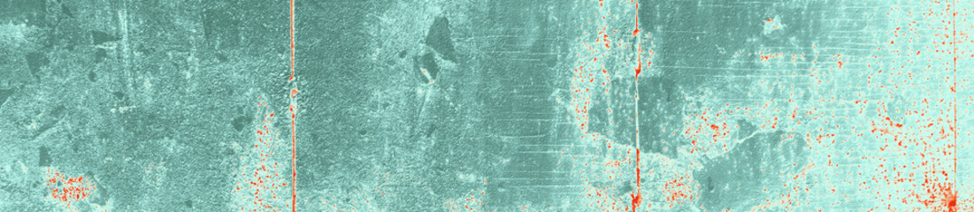 abstract red, orange, celadon and aquamarine colors background for design