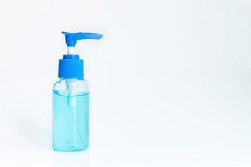 Hand sanitizer alcohol gel rub clean hands hygiene prevention of corona virus outbreak. covid-19