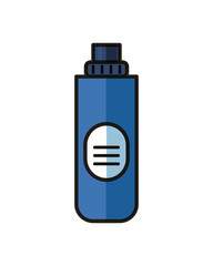 disinfectant plastic bottle product with drop flat style