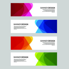 Vector Abstract banner web template