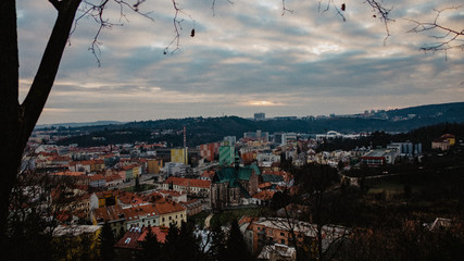 panoramic view of the city