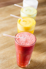 fresh fruit smoothie