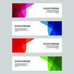 Vector Abstract banner web template