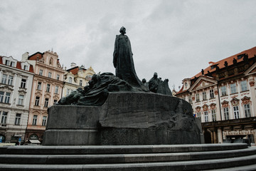 statue of jan huss