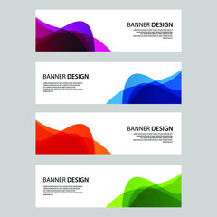 Vector Abstract banner web template