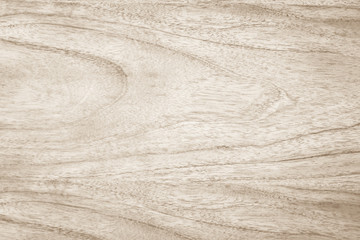 Plywood texture background. Top view of vintage wooden table. Wood texture in natural light yellow gold cream beige brown, color light brown surface, old knotted wood with natural color and pattern. 