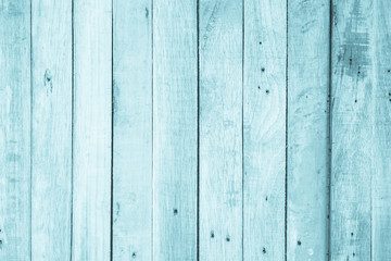 Naklejka premium Old grunge wood plank texture background. Vintage blue wooden board wall have antique cracking style background objects for furniture design. Painted weathered peeling table woodworking hardwoods.