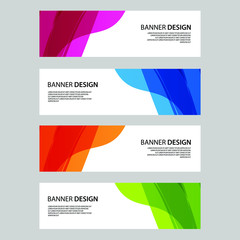 Vector Abstract banner web template