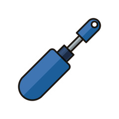 tooth brush flat style icon