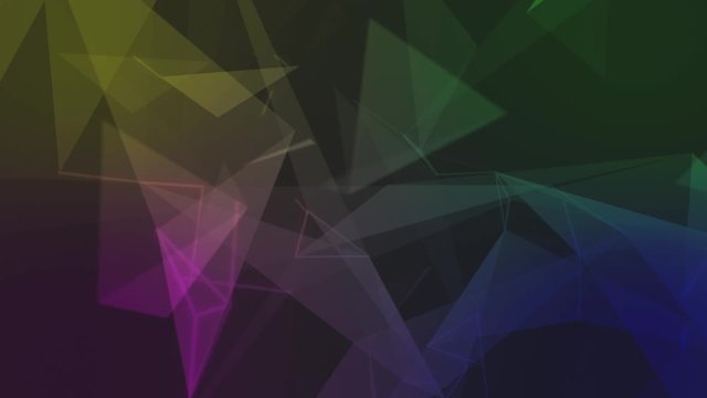 abstract colourfull background with triangles