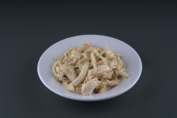 Chicken meat and rice