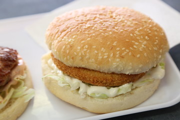 Hamburguesa de pollo