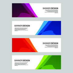 Vector Abstract banner web template