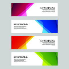 Vector Abstract banner web template