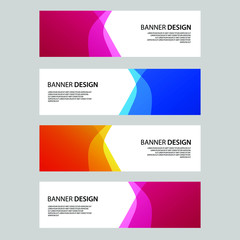 Vector Abstract banner web template