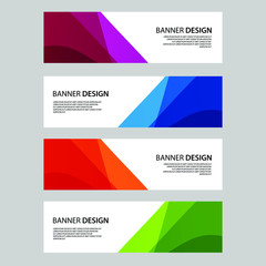 Vector Abstract banner web template