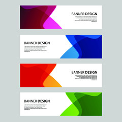Vector Abstract banner web template