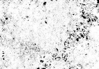 texture black grunge pattern on paper white or wall old rough has dirty black and rusty or dust is grunge style texture and vintage. Urban distressed overlay. abstract grungy background. clipping path