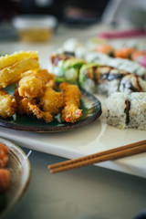 Sushi Assortment with Miso Soup