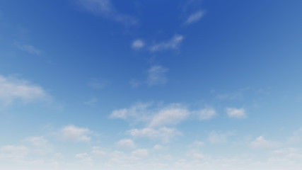 Naklejka premium Cloudy blue sky abstract background, blue sky background with tiny clouds