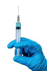 syringe, medicine, hand, injection, medical, isolated, vaccination, drug, health, hospital, white, vaccine, healthcare, care, injecting, shot, object, equipment, blood, laboratory, illness, cure, doct